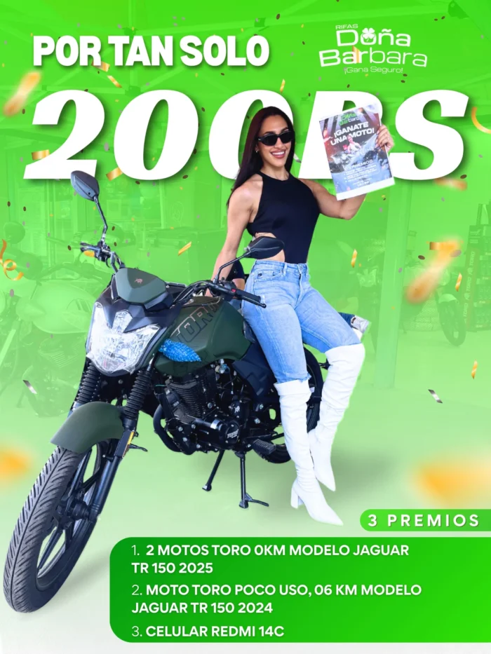 ¡GÁNATE UNA MOTO!